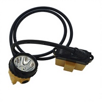 Lámpara de Minero Recargable con Tres Niveles de Ajuste de Luz LED, 10400MAH, Impermeable y con Capucha de Seguridad