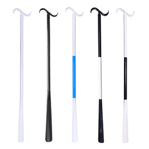 Home Daily Use Long-Handle Shoe Horn for Elderly Pregnant Women Disabled Lazy People-Multifunctional Assistive Tool <b>Socks</b> - Product Image 1