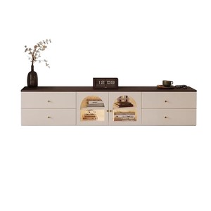 Cream Colored Retro Tv Cabinet With Storage Living Room Floor Cabinet Assembly <b>Model</b> DY123489 - Product Image 5