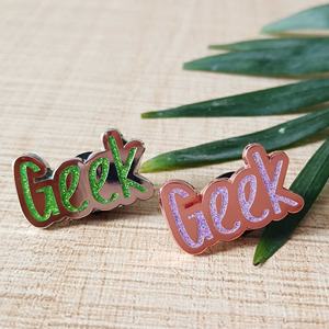 Neue Design Poliert und Glitter einzigartige alphabet glow in <span class=keywords><strong>the</strong></span> dark revers pins - Product Image 3