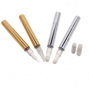 Promoción: Tubos de Aluminio de 2 ml y 3 ml con Logotipo Personalizado, Envases Cosméticos Vacíos para Brillo Labial con Pincel - Product Image 1