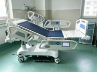 Lits d'hôpital électriques médicaux pour patients à domicile, accessoires médicaux gratuits, lit médical