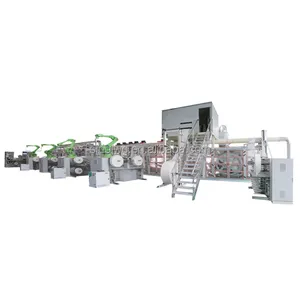 full servo disposable adult baby diaper making machine factory direct sales