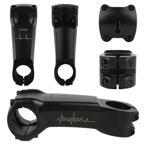 Tige de vélo de route Viaron en alliage d'aluminium 31,8 mm noir léger avec absorption des chocs - Product Image 3