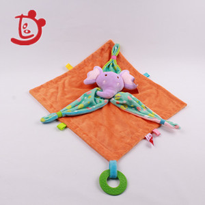 JT-2 <span class=keywords><strong>Doudou</strong></span> doux de dessin animé pour bébé, serviette en papier avec anneau, jouet poupée - Product Image 4