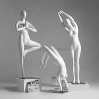 Mannequin d'athlète féminin corps entier pour le sport, modèle de yoga pour fille, mannequin de vitrine pour magasin de vêtements féminins