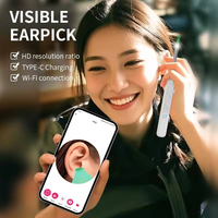 Endoscope auriculaire intelligent sans fil SMP HD avec lumière LED pour inspection visuelle domestique – Appareil électronique pour l'oreille