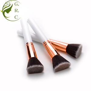 Z Logo personnalisé de luxe Vegan <span class=keywords><strong>Blush</strong></span> cosmétique pinceaux de maquillage de haute qualité vente en gros de marque privée pinceau Kabuki de maquillage professionnel - Product Image 5