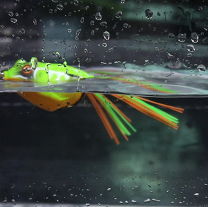 Nhà Máy TOPLURE 50 Mét 9 Gam 55M 12 Gam Top Nước Bionic Mềm Frog Fishing Lures Silicone Nhân Tạo Mô Phỏng Ếch Cá Lure Bait - Product Image 4