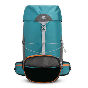 Mochila de Senderismo con Compartimento <span class=keywords><strong>para</strong></span> Bolsa de Hidratación, Salida de Agua Lateral, Anillas <span class=keywords><strong>para</strong></span> Bastones de Trekking, Almohadilla de Esponja Gruesa y Compartimento Expandible <span class=keywords><strong>para</strong></span> Laptop - Product Image 3