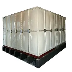 100 Cbm Watertank 6666Usd L * W * H 10*5*2 Smc Frp Panelen Drinken water Opslag Water Tank