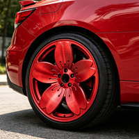 Jantes forgées en alliage d'aluminium Sakura personnalisées, 17-24 pouces, 5x100/5x108/5x112, nouveau design concave poli pour OEM
