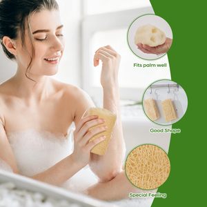 Natural <b>Loofah</b> Slices for Soap Making, Organic Luffa Cuts for DIY Exfoliating Soaps, Homemade Handmade Loofa Soap - Product Image 5