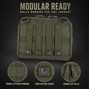 Borsa Tattica Molle da Cintura in Nylon Oxford, Tasca Multiuso per Campeggio, Escursionismo, Organizzatore per Attrezzatura Medica, Marsupio da Esterno - Product Image 4