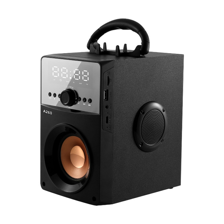 10W ワイヤレススピーカー 木製