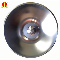 Cache-rosette rond en acier inoxydable pour barre de protection d'incendie 1/2" ou 3/4" finition chrome/blanc/laiton certifié CCC
