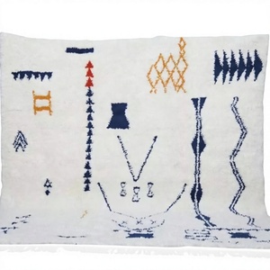 Wholesale Price Vintage Design Hand Tufted Wool Area Rugs Wholesale <b>Moroccan</b> Berber for Living Room Rugs For INDIAN TEXTILES H/L - Product Image 1
