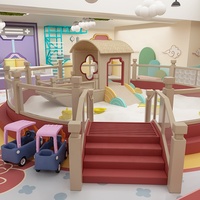 Parc à thème de style chinois personnalisé aventure intérieure pour enfants équipement de terrain de jeu souple à vendre