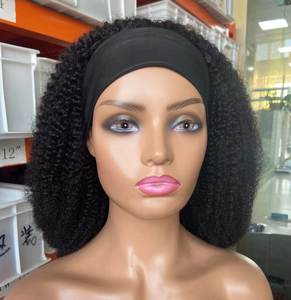 Peluca de Cabello Humano Remy Brasileño 100% en Oferta, Alta Densidad 250%, Rizado Jerry Afro, Pedido Mínimo 1 Pieza - Product Image 4