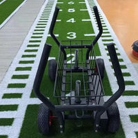 Unisport Meilleur gazon de sport coloré Rouleaux de gazon artificiel pour piste de sprint Tapis d'herbe personnalisé Vente en gros