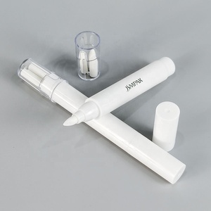 قلم تصحيح طلاء أظافر فارغ 3 أبيض بلاستيك شعار مخصص - Product Image 4