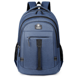 Laptop <b>Backpack</b> Large Capacity <b>With</b> Laptop <b>Compartment</b> For Men Commuter School Travel Gray Black Blue Green Solid Color - Product Image 5
