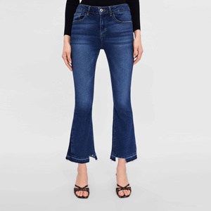Bonne qualité design de mode récolte mini coupe femmes jeans - Product Image 3