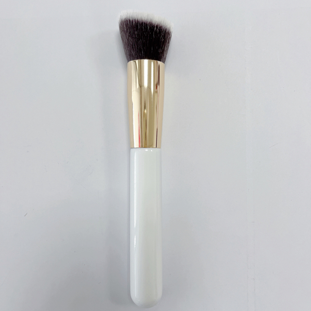 Premium Makeup Brush for Liquid, Cream, and Powder Buffing, Blending, and Face Brush Flat Top Kabuki Foundation Brush