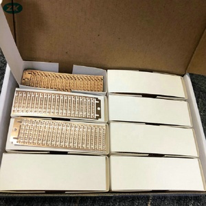 Factory Price SMT Splice Clip <b>Copper</b> Brass Splice Stapler Type <b>Frame</b> Clip for Connection of SMT Machine Carrier Tape - Product Image 6