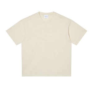 कपड़े पुरुषों 270gsm 100% सूती उच्च स्ट्रीट वियर टी शर्ट उच्च गुणवत्ता वाली स्क्रीन प्रिंट अच्छा यू पिन मोक 1 पीसी यूइसेक्स आकार - Product Image 1