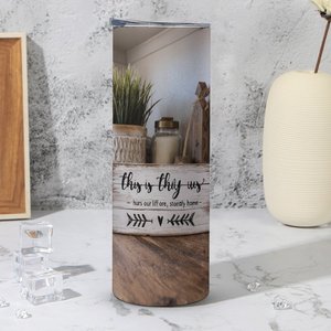 Stainless Steel Tumbler 20oz Vacuum Insulated Custom Print Cup For <b>Coffee</b> Tea - Product Image 3