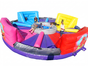 Juego Inflable de Barrido Mecánico, Arena de Desafíos Interactiva, Lona de PVC de 0.55mm para Niños y Adultos, <span class=keywords><strong>Alquiler</strong></span> para Eventos - Product Image 3