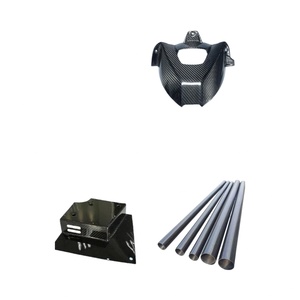 บริการงานแกะสลัก CNC แบบกำหนดเอง ตัดแผ่นคาร์บอนไฟเบอร์ 3K อุปกรณ์เสริมสำหรับงานตัด งานเครื่องจักรกลสำหรับโมเดลเครื่องบิน DIY - Product Image 3