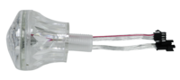 Cabochon LED Turbo RGB UCS2903 de 60 mm de diamètre, 18 pixels, lumière d'attraction DC24V pour fête foraine