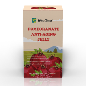 Granada antienvejecimiento blanco belleza jalea Natural desintoxicación proteína vegano colágeno Gel brillante piel blanqueamiento hidratante caja caramelo - Product Image 4