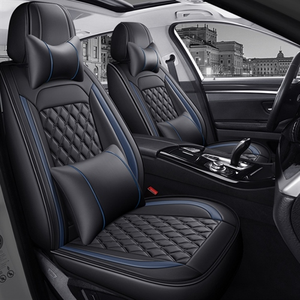 Coprisedili Universali per <span class=keywords><strong>Auto</strong></span> in Pelle Impermeabile, Adatti per Berline, SUV e Pick-up - Product Image 4