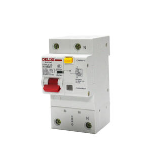 Interruptor de Circuito Monofásico Delixi DZ47LE 220V 1P+N, Dispositivo de Protección de Corriente Residual, Interruptor de Circuito de Corriente Residual - Product Image 1