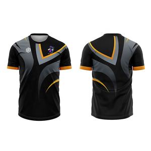 <span class=keywords><strong>T</strong></span>-<span class=keywords><strong>shirt</strong></span> da allenamento sportiva con abbigliamento sportivo su misura maglie da gioco E-Sport ad asciugatura rapida - Product Image 5