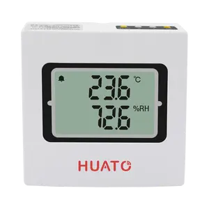 Professional Industrial Design Patented Construction Technology Sound and Light Alarm Temperature Humidity Transmitter Logger