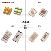 Cip Led Smd Vcsel dapat disesuaikan Laser Ir inframerah merah jauh 655nm 660nm 808nm 850nm 940nm 5730 5630 5050 3535 3528 3030