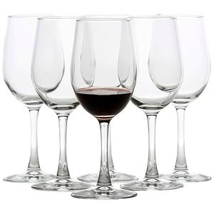 Copa de Vino Personalizada de Estilo Americano, Retro, Clásica, Transparente, Libre de Plomo, Ecológica, con Logotipo Personalizado, de Lujo, para Vino Tinto - Product Image 1