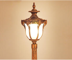 Die cast poste de aluminio LED jardín césped lámpara paisaje patio LED camino Luz de moda y simple al aire libre LED jardín Luz - Product Image 2