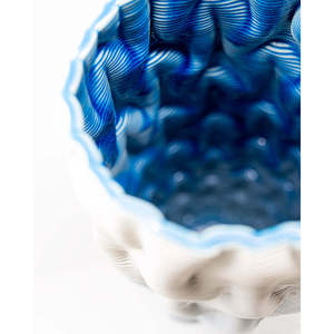 Vase en céramique et porcelaine imprimé en 3D Fiordo Made in Italy-GRES Product - Product Image 4