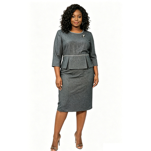 Robe de cérémonie grande taille pour femme, style turc, de haute qualité, prix d'usine, pour femmes africaines - Product Image 3