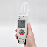 Manomètre différentiel numérique industriel à grand écran LCD Hit HT1890 pour salle blanche, mesure de la différence de pression à double port