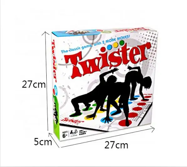 2023 jouets et jeux Twister Game Garçons et filles Get Knotted Floor Board Jeu drôle pour la fête