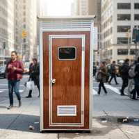 Toilet Portabel Baja Eropa Modern Cerdas, Instalasi Mudah, Solusi Proyek Lengkap, Dapat Disesuaikan, Toilet Mobile Pintar