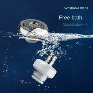 เครื่องโกนหนวดมัลติฟังก์ชั่นขนาดเล็ก 2 in 1 มีดโกนไฟฟ้าขนาดเล็ก ชาร์จผ่าน USB เครื่องโกนหนวดไฟฟ้าไร้สายสำหรับผู้ชาย - Product Image 4