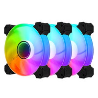 AFLION Factory OEM 120mm RGB Ventilateur ATX Air de refroidissement ARGB Gaming CPU Cooler Dissipateur thermique en plastique coloré pour boîtier de PC