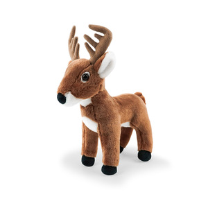 Peluche de Ciervo Personalizado, Peluche Realista de <span class=keywords><strong>Alce</strong></span> de Pie, Muñeco de Peluche de Ciervo <span class=keywords><strong>del</strong></span> Bosque con Logotipo Personalizado, Regalo para Niños, Decoración <span class=keywords><strong>del</strong></span> Hogar - Product Image 5